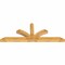 Ekena Millwork Richland Rough Sawn Timber Gable Bracket, Western Red Cedar, 108"W x 40"H x 6"D x 6"F, 9/12 Pitch GBW108X40X0606RIC00RWR - alternate 5